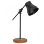 Opviq AYD-2778 Lámpara de Mesa Negra